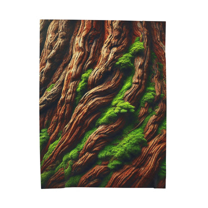 "The Titan’s Rest" Blanket | The Forest Line – Soft, Cozy & Inspired by Sequoias