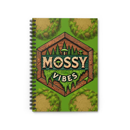 Mossy Vibes | Spiral Notebook [Ruled Pages]