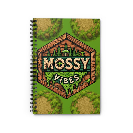 Mossy Vibes | Spiral Notebook [Ruled Pages]