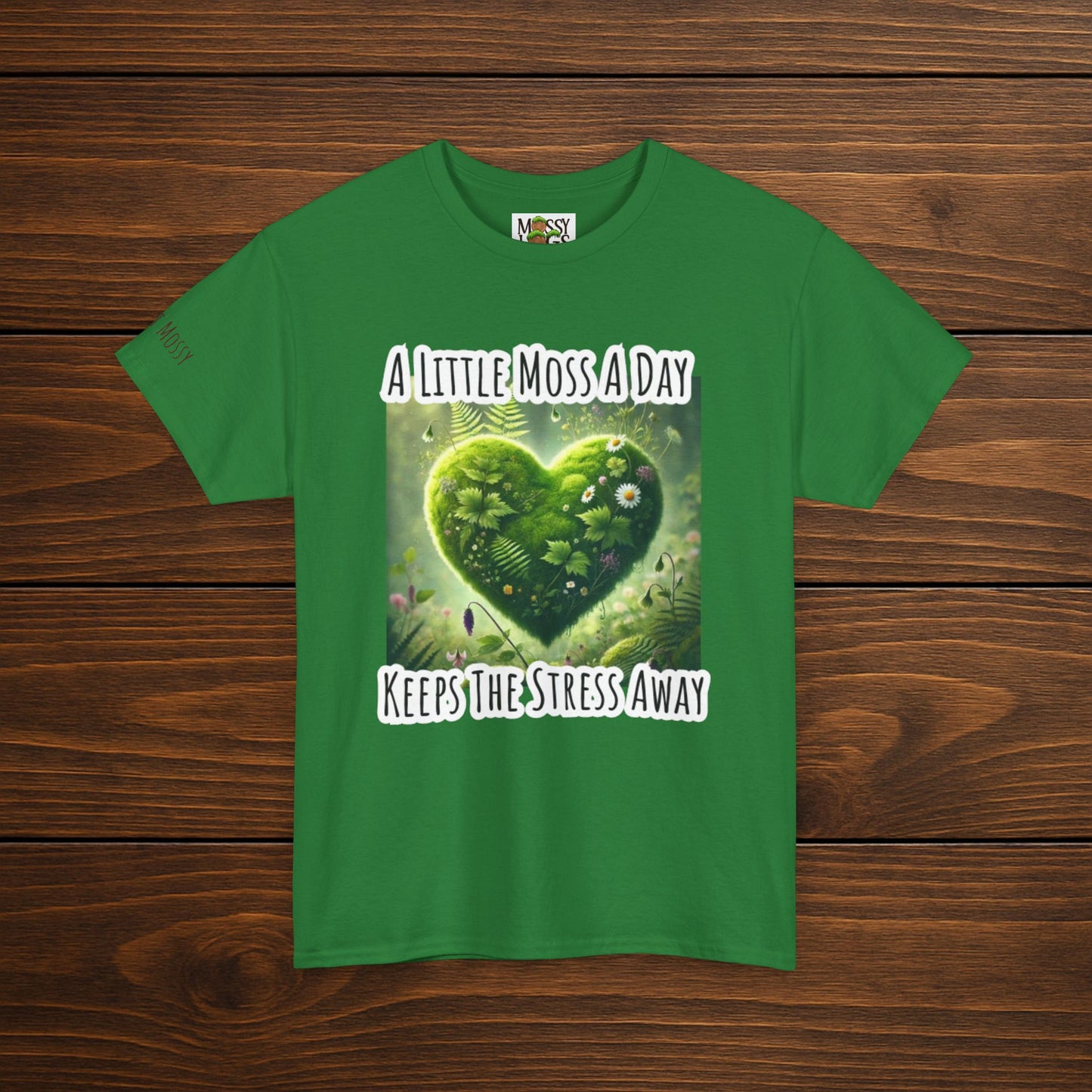 "Moss Therapy" Graphic Tee | Find Calm in the Wild