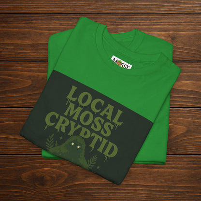 Local Moss Cryptid Tee | Soft Forest Creature Design