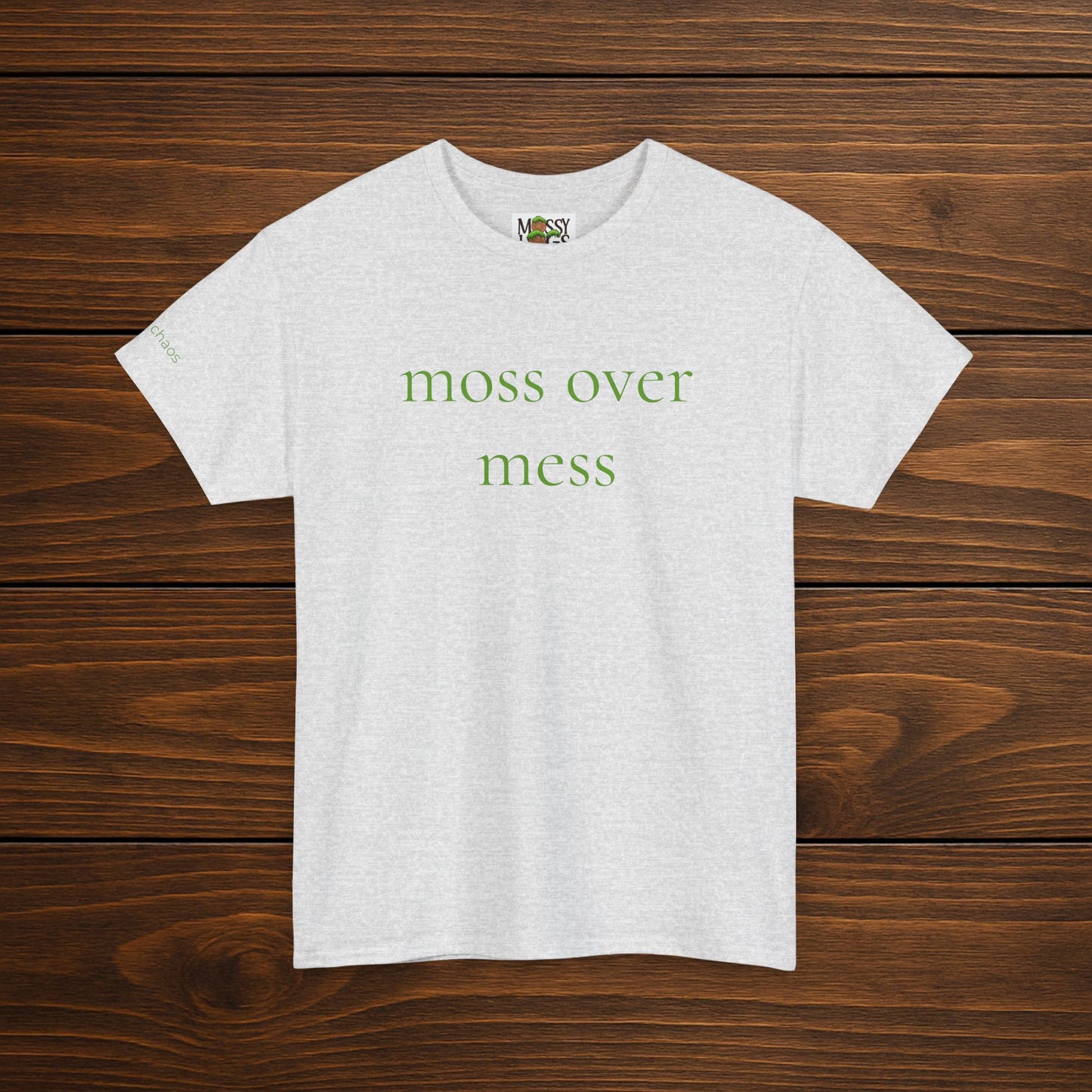 Moss Over Mess Tee | Forestcore Graphic T-Shirt