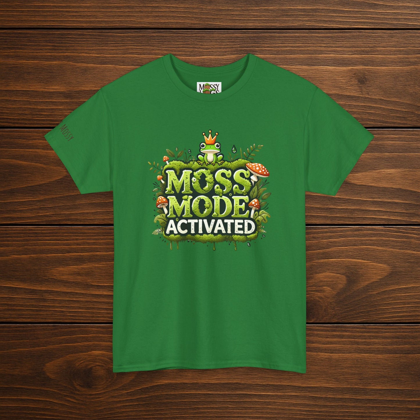 "Moss Mode: Activated" Graphic Tee | Embrace the Squish Life