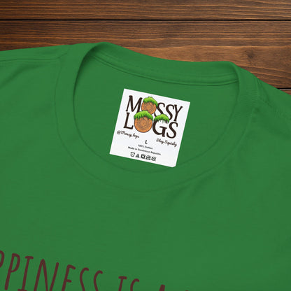 "Happiness Is a Fresh Patch of Moss" Tee | Soft, Cozy, & Squishy