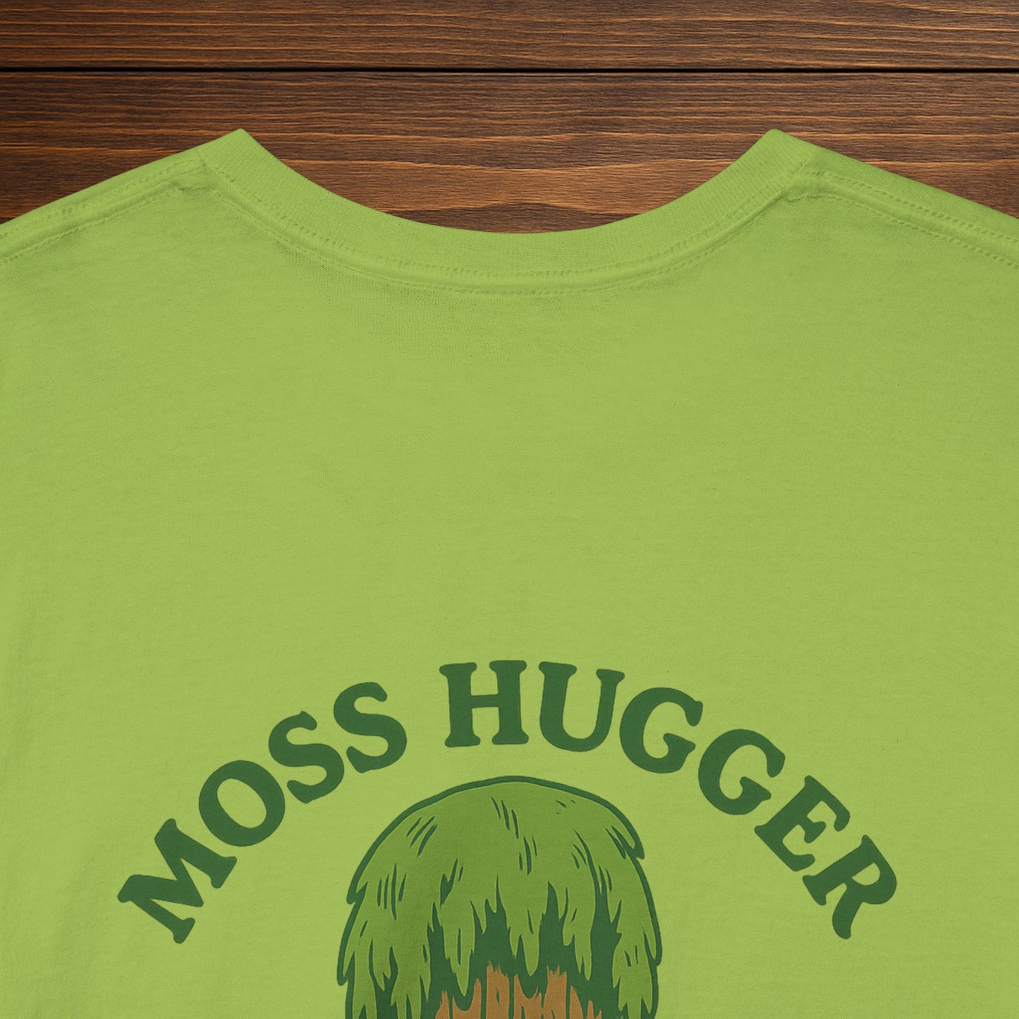 Moss Hugger Tee | Treehugger Back Graphic