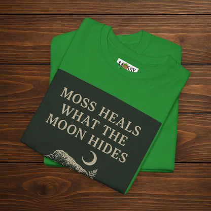 Moss Heals What the Moon Hides Tee | Forestcore Shirt