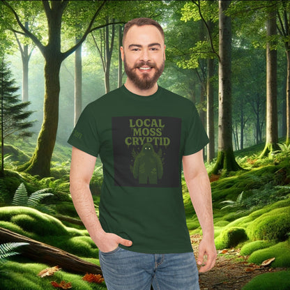Local Moss Cryptid Tee | Soft Forest Creature Design