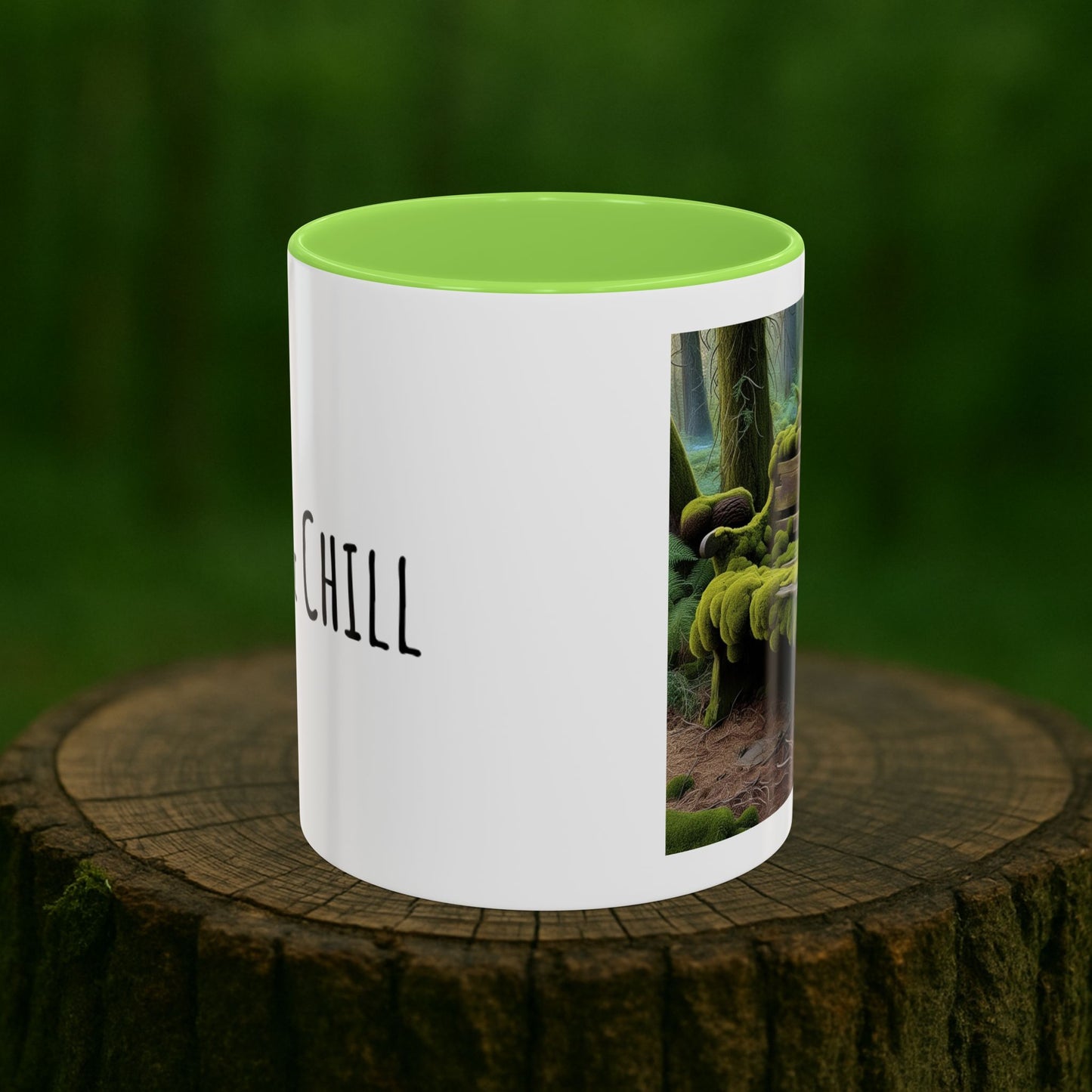 Moss & Chill Mug | Sip, Relax & Stay Cozy