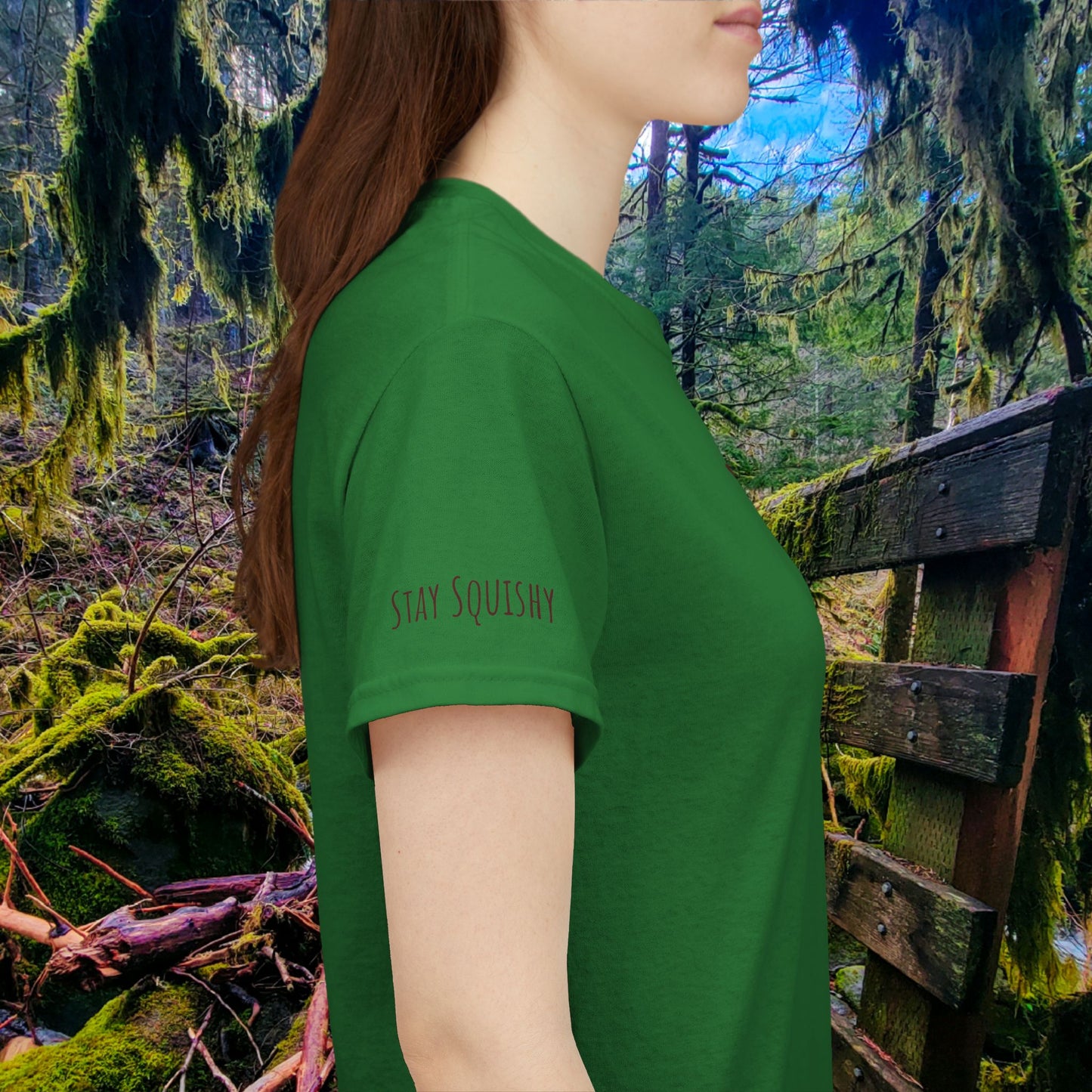 "Find Me Where the Moss Is" Tee | Nature-Lover'z Cozy T-Shirt