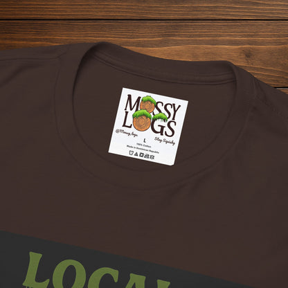 Local Moss Cryptid Tee | Soft Forest Creature Design