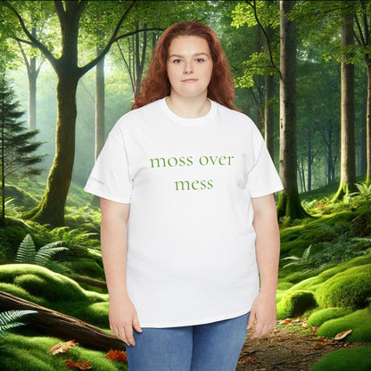 Moss Over Mess Tee | Forestcore Graphic T-Shirt