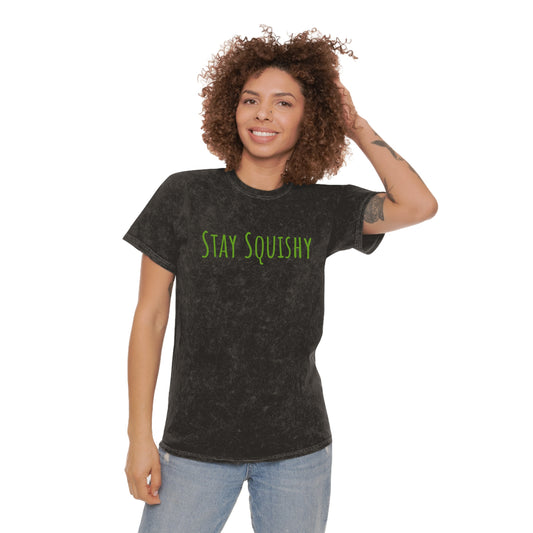 Stay Squishy | Mineral Wash Tee