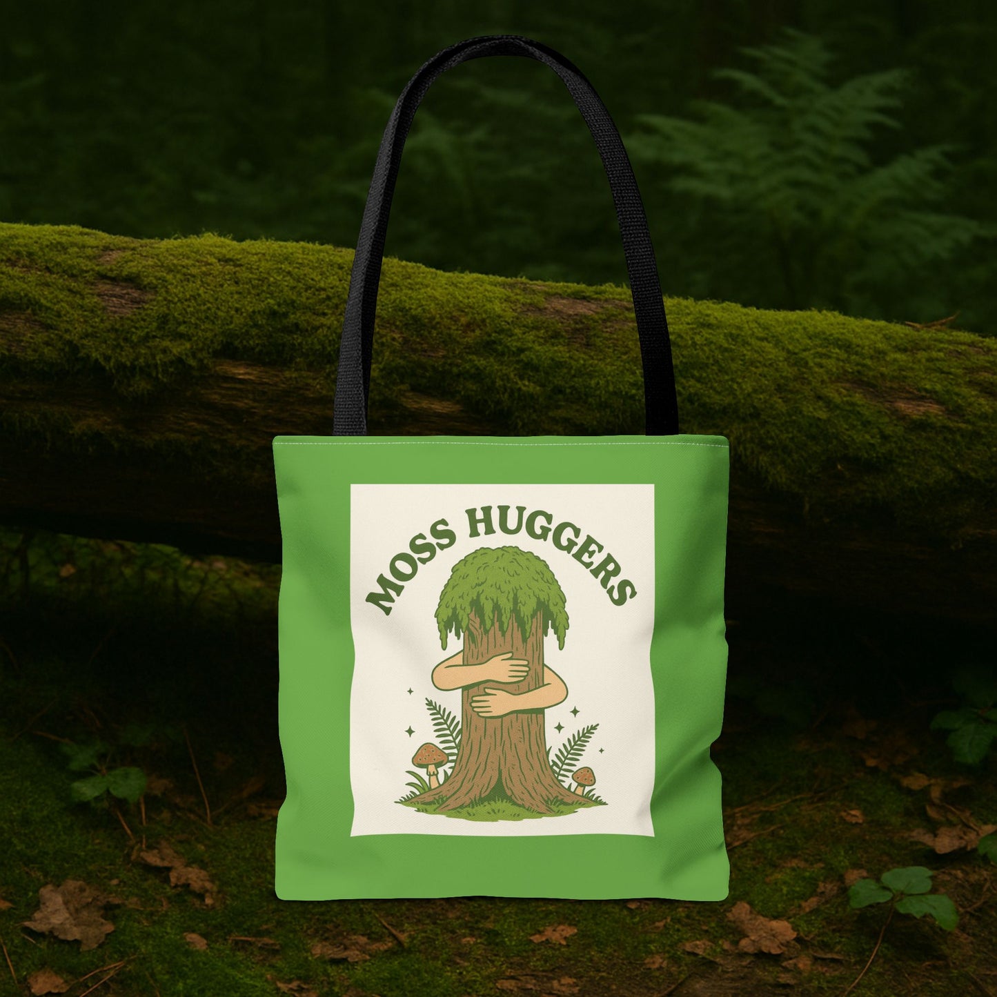 Moss Huggers Unite Tote | Treehugger Graphic