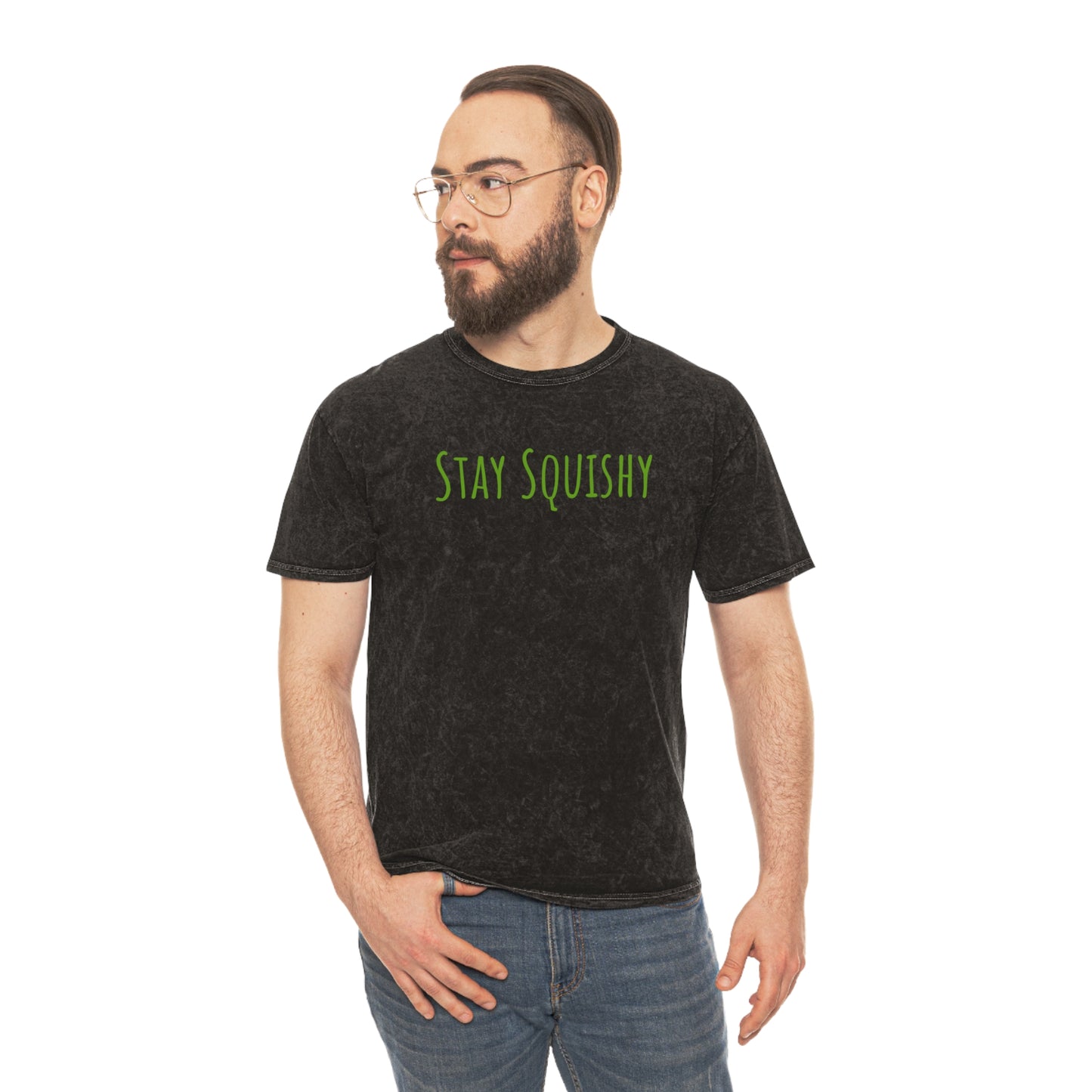Stay Squishy | Mineral Wash Tee