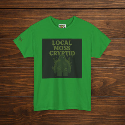 Local Moss Cryptid Tee | Soft Forest Creature Design