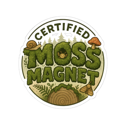 Certified Moss Magnet | Vinyl Sticker
