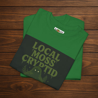 Local Moss Cryptid Tee | Soft Forest Creature Design