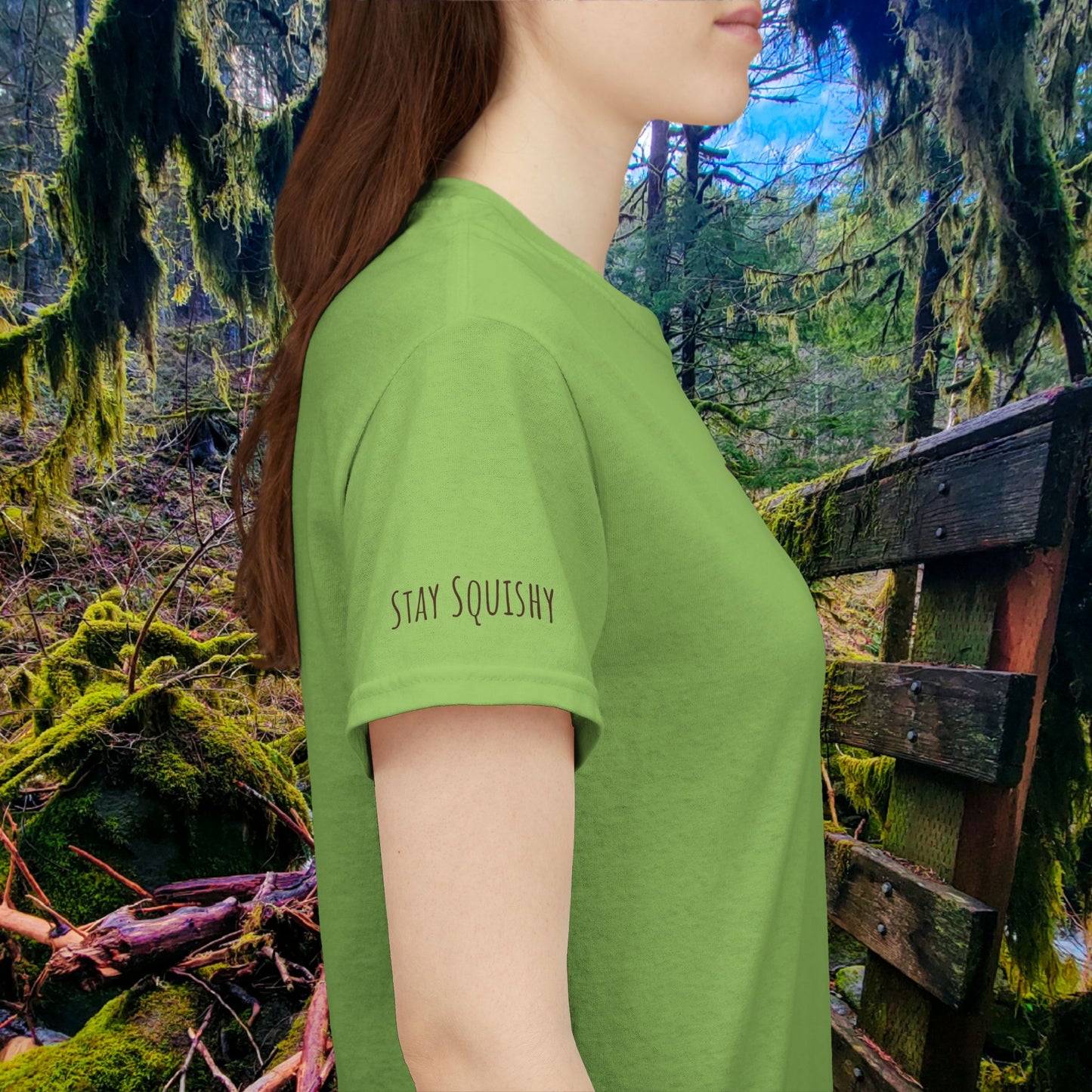 "Find Me Where the Moss Is" Tee | Nature-Lover'z Cozy T-Shirt