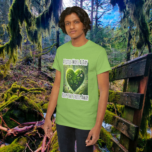 "Moss Therapy" Graphic Tee | Find Calm in the Wild