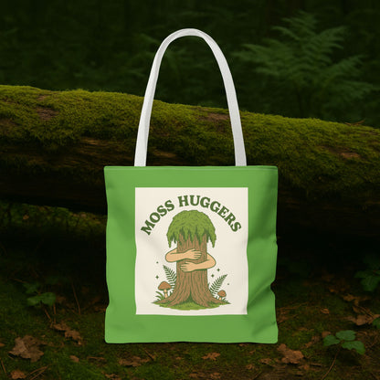 Moss Huggers Unite Tote | Treehugger Graphic