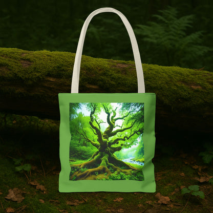 Find Me Where the Moss Is Green Tote