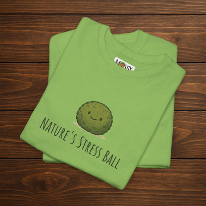 Nature's Stress Ball Tee | Squishy Moss Edition