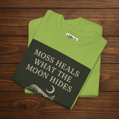 Moss Heals What the Moon Hides Tee | Forestcore Shirt