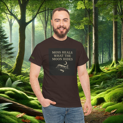 Moss Heals What the Moon Hides Tee | Forestcore Shirt