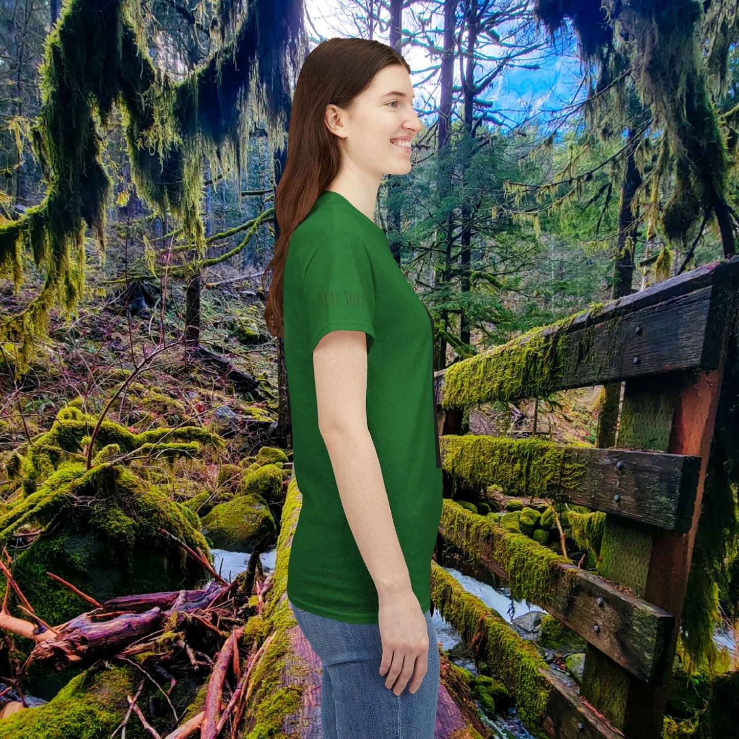 Ancient Forest Soul | Mossy Cryptid Tee