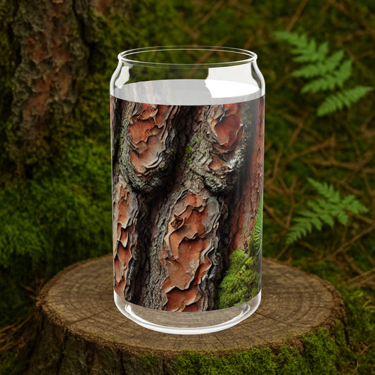 Ponderosa Pine Bark | Forest Texture Glass [16oz]