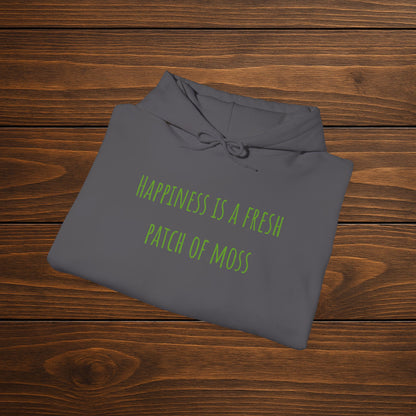"Happiness Is a Fresh Patch of Moss" Hoodie | Cozy, Soft & Squishy