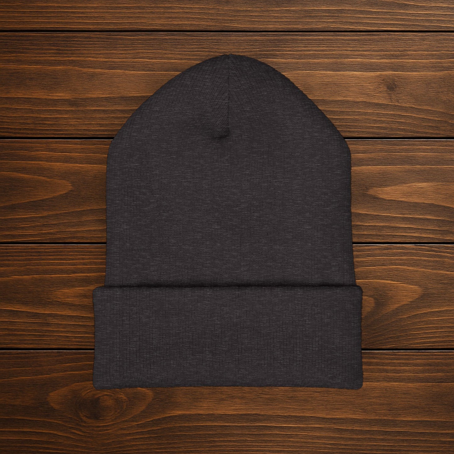 "Moss > Stress" Embroidered Beanie | Stay Warm, Stay Grounded