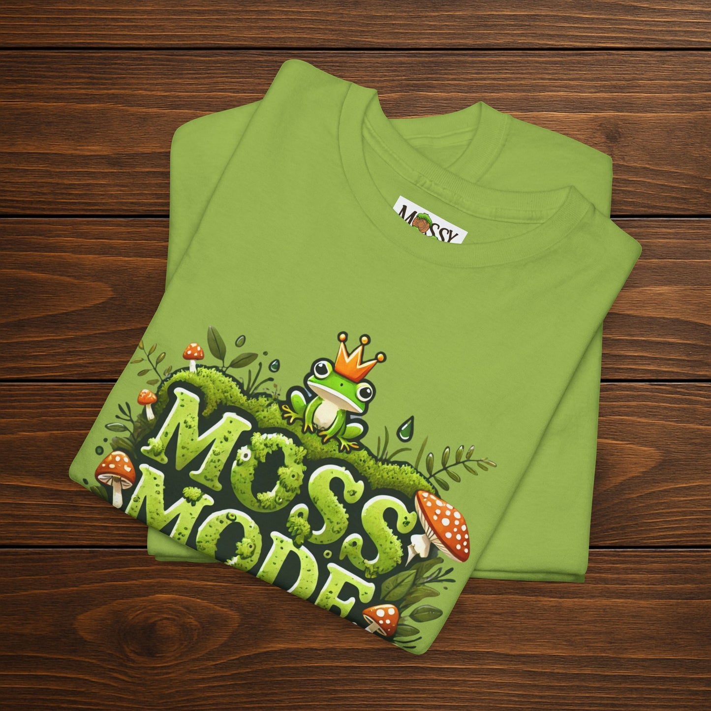 "Moss Mode: Activated" Graphic Tee | Embrace the Squish Life