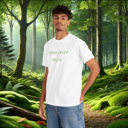 Moss Over Mess Tee | Forestcore Graphic T-Shirt