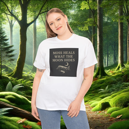 Moss Heals What the Moon Hides Tee | Forestcore Shirt