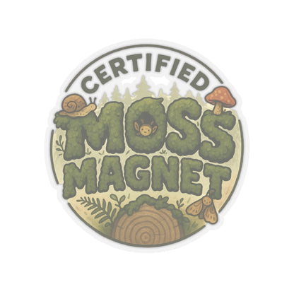 Certified Moss Magnet | Vinyl Sticker