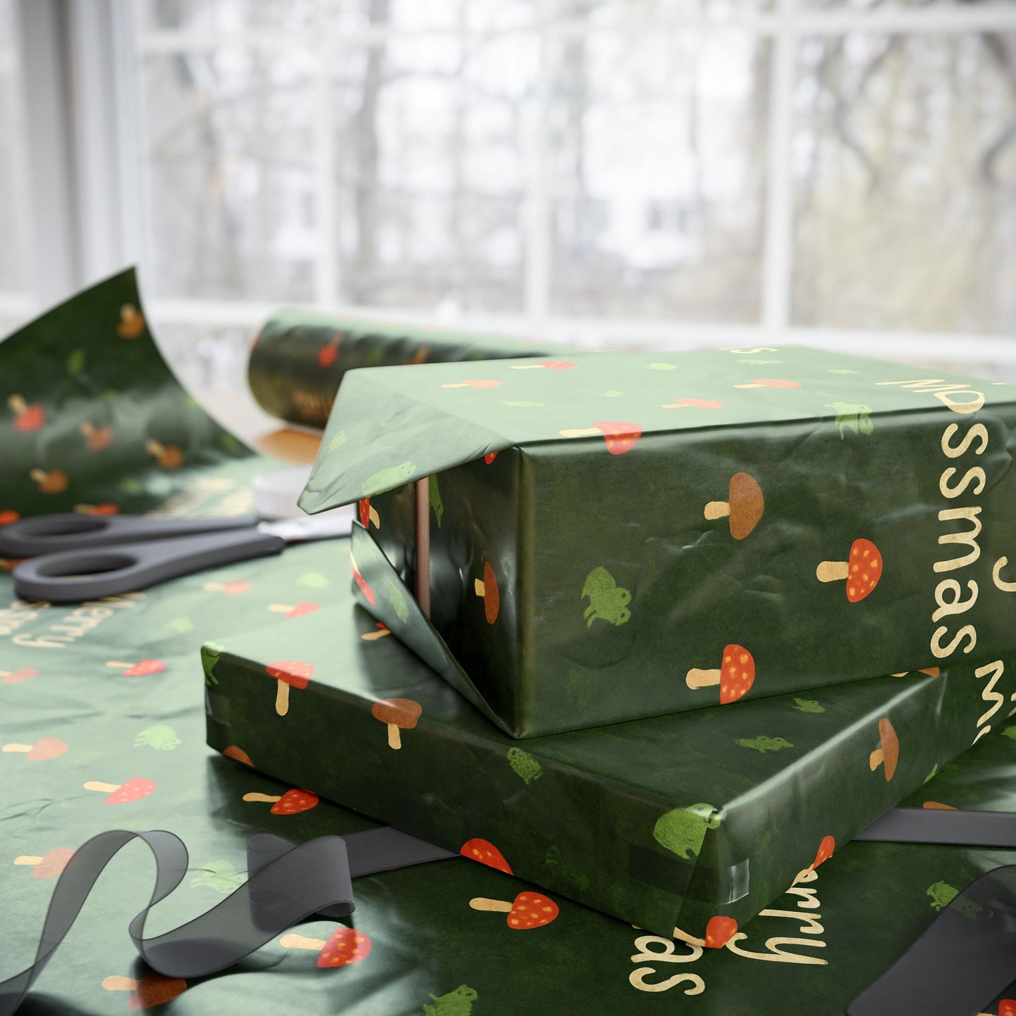 Mossmas Forest Wrapping Paper