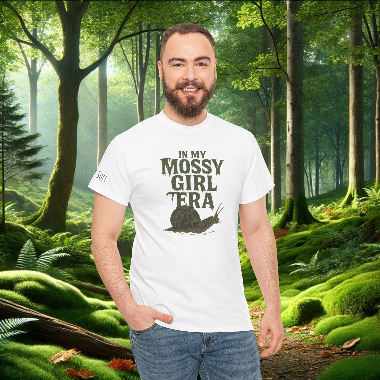 In My Mossy Girl Era Tee | Snail Energy Edition