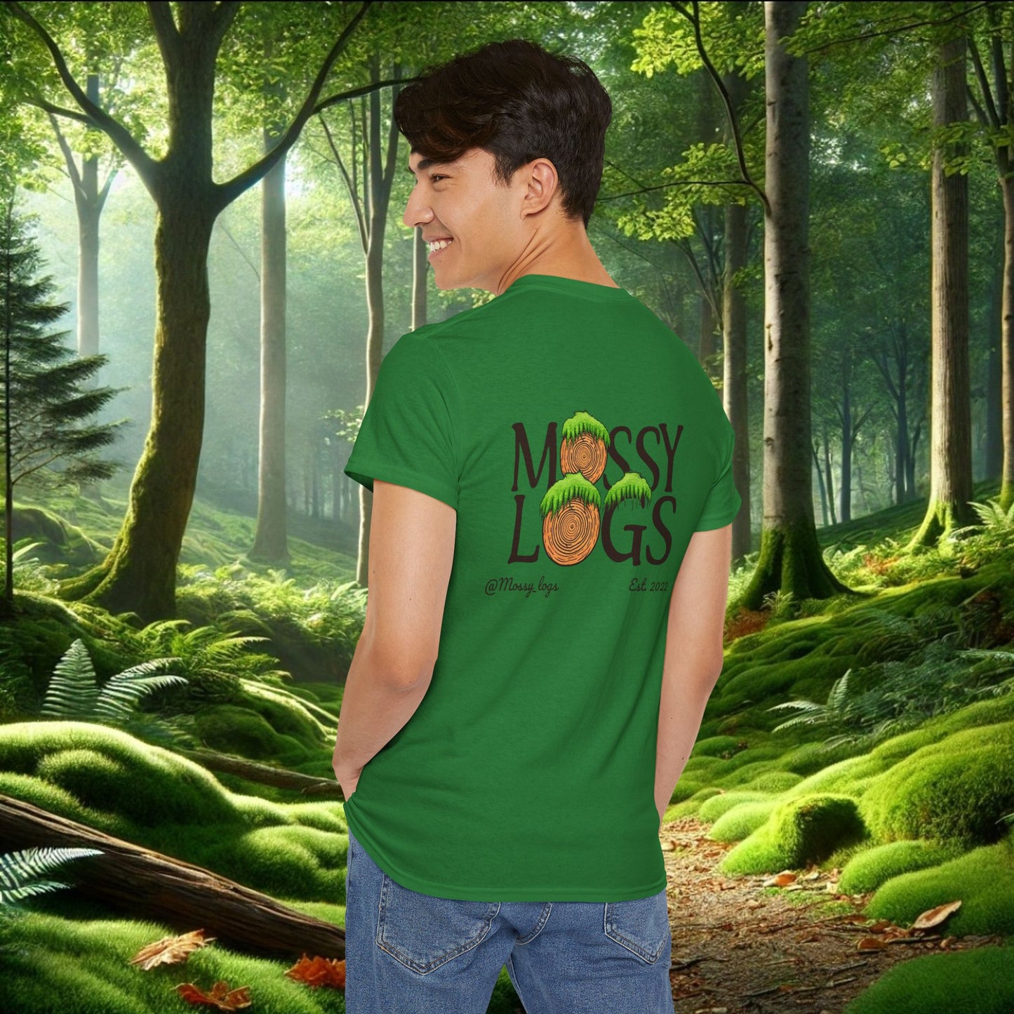 "Happiness Is a Fresh Patch of Moss" Tee | Soft, Cozy, & Squishy