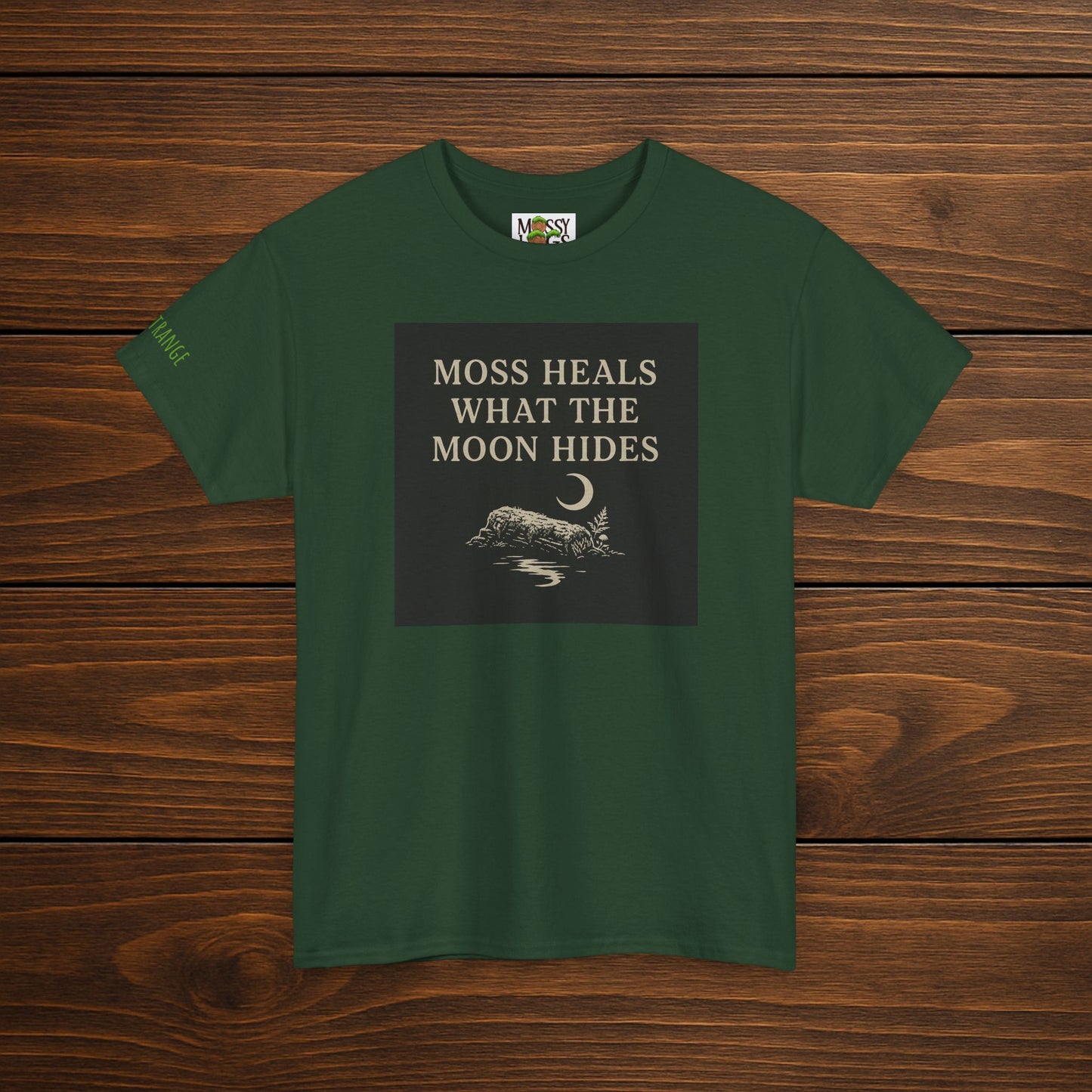 Moss Heals What the Moon Hides Tee | Forestcore Shirt