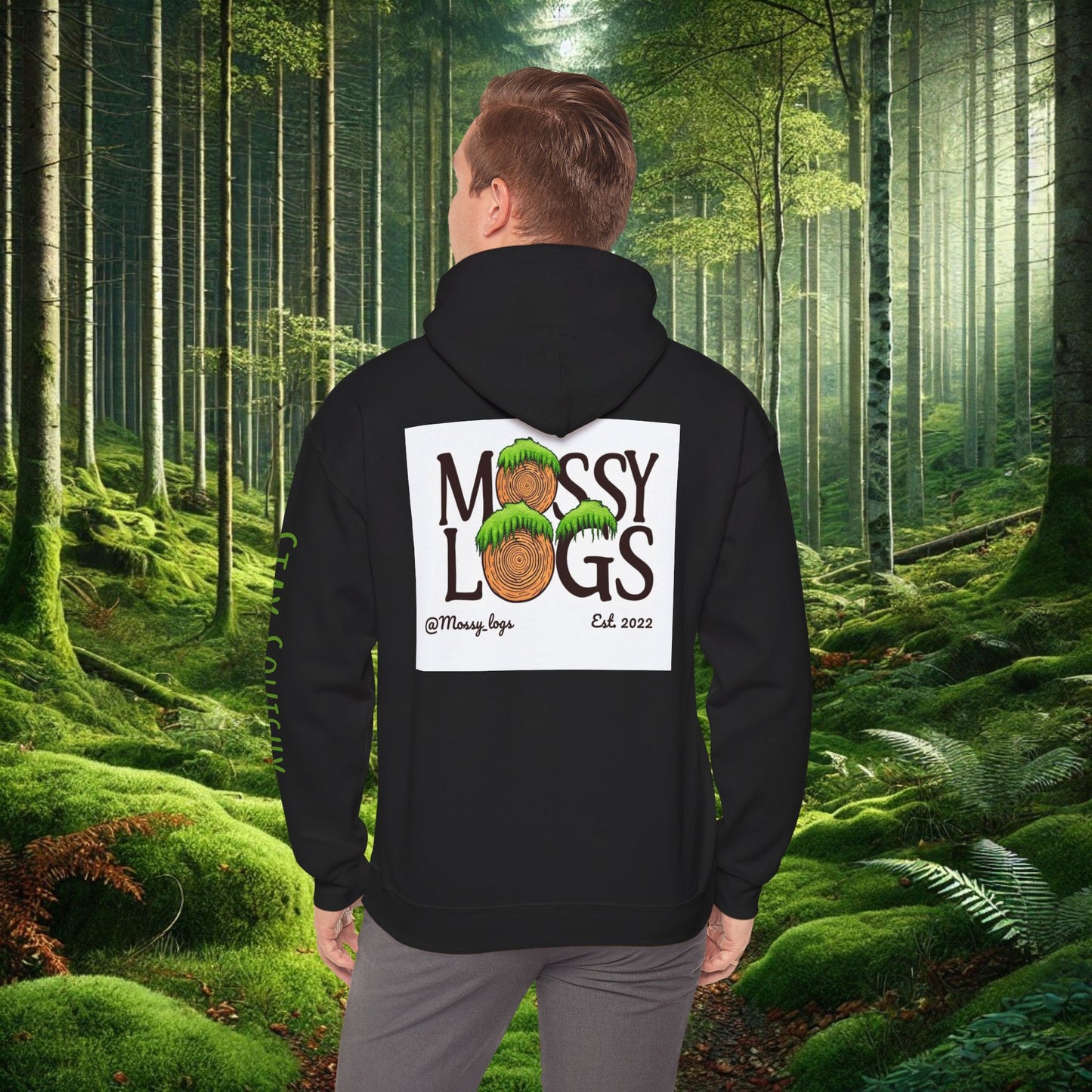 "Happiness Is a Fresh Patch of Moss" Hoodie | Cozy, Soft & Squishy