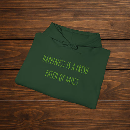 "Happiness Is a Fresh Patch of Moss" Hoodie | Cozy, Soft & Squishy