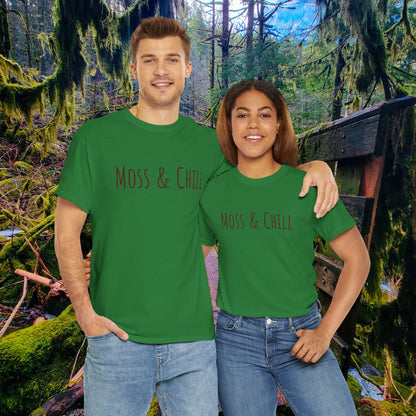 "Moss & Chill" Tee | Relax, Recharge & Stay Squishy