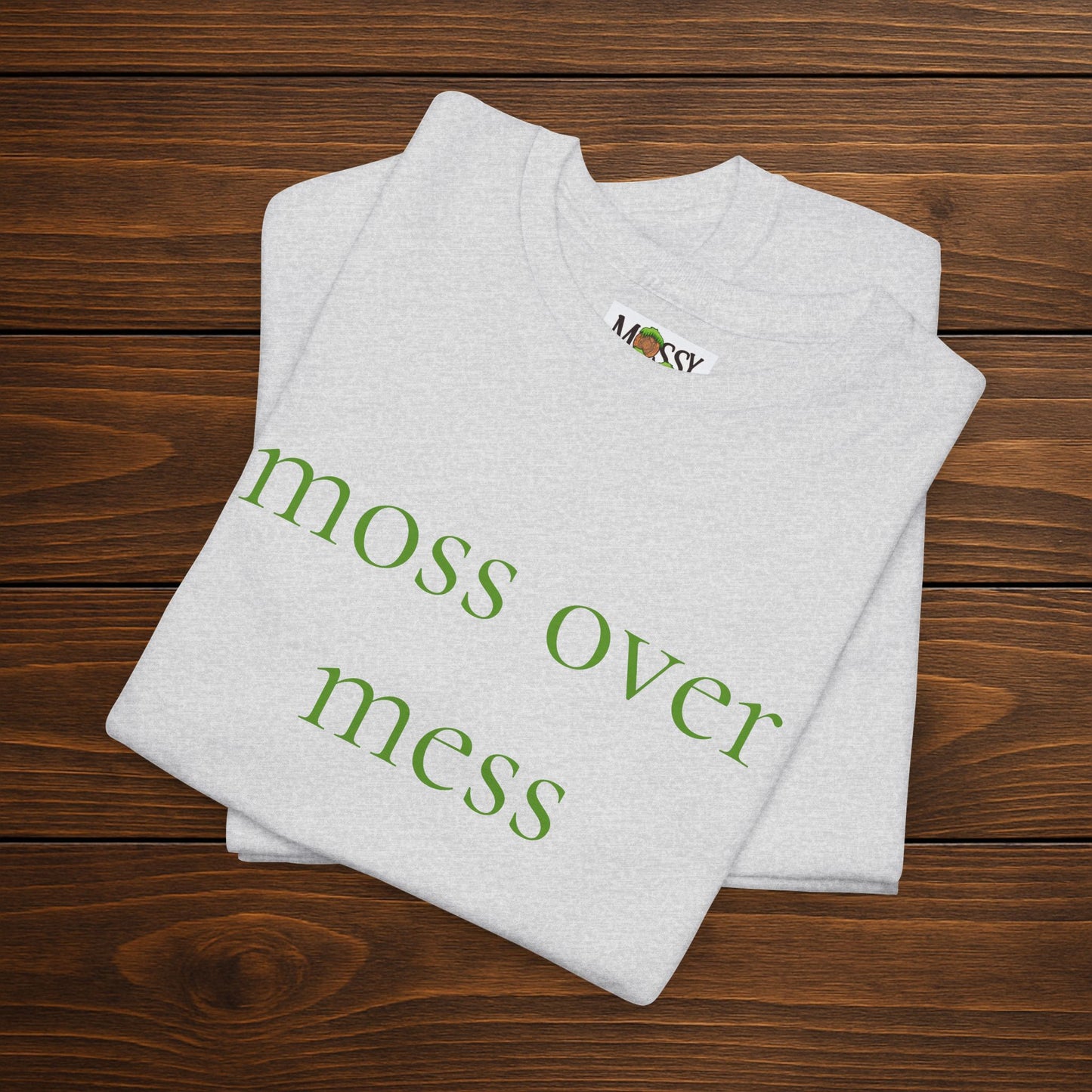 Moss Over Mess Tee | Forestcore Graphic T-Shirt