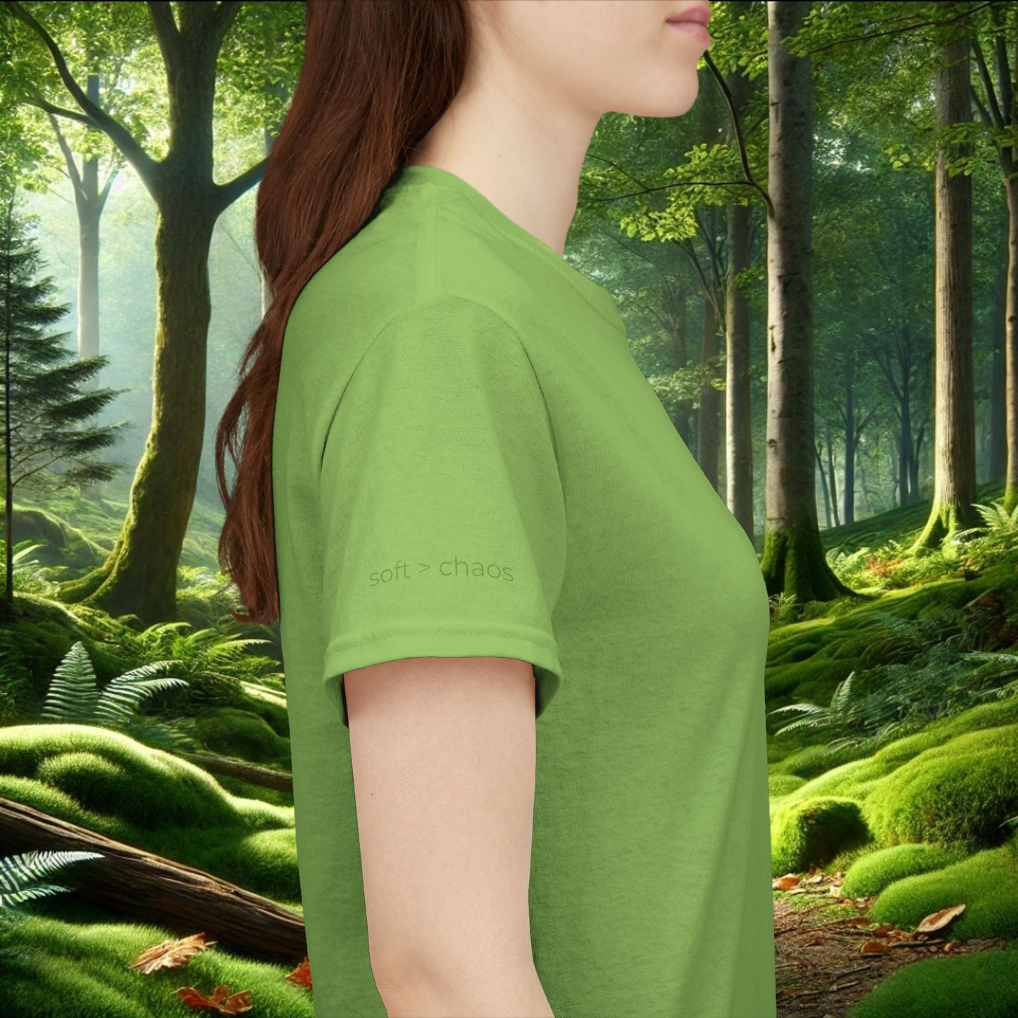 Moss Over Mess Tee | Forestcore Graphic T-Shirt