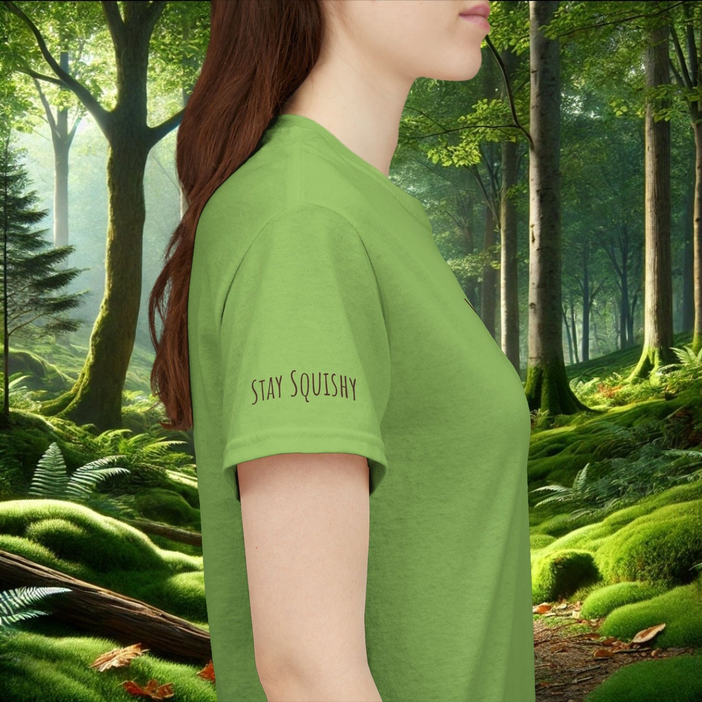 "Happiness Is a Fresh Patch of Moss" Tee | Soft, Cozy, & Squishy