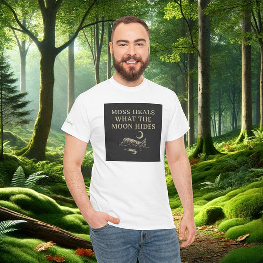 Moss Heals What the Moon Hides Tee | Forestcore Shirt