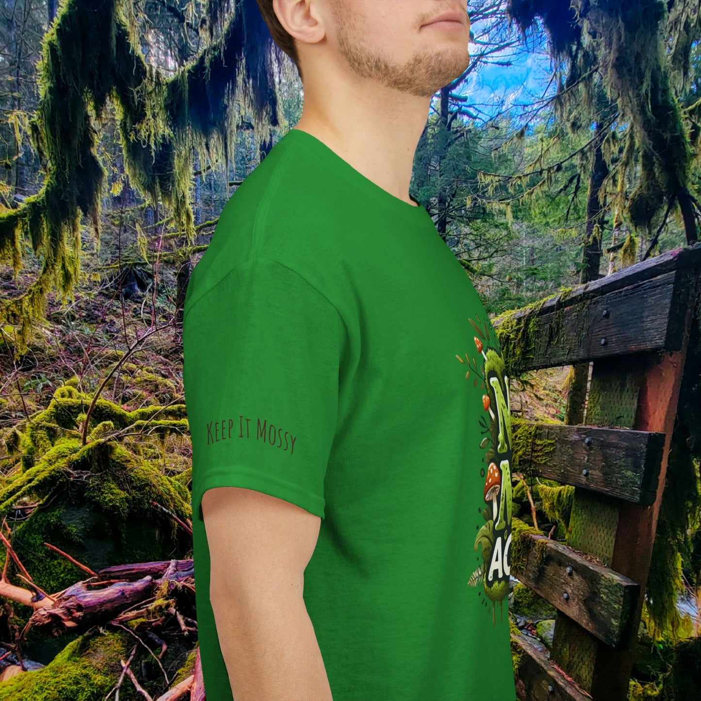 "Moss Mode: Activated" Graphic Tee | Embrace the Squish Life