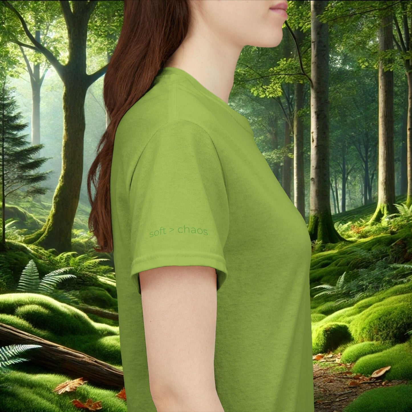 Moss Over Mess Tee | Forestcore Graphic T-Shirt