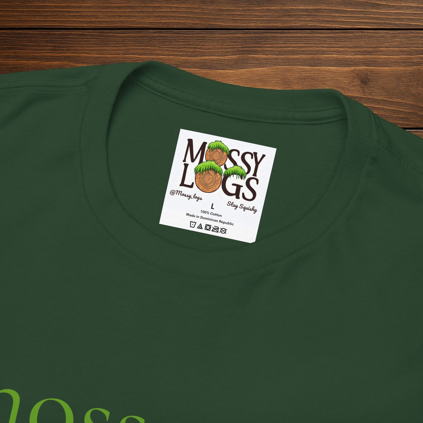 Moss Over Mess Tee | Forestcore Graphic T-Shirt